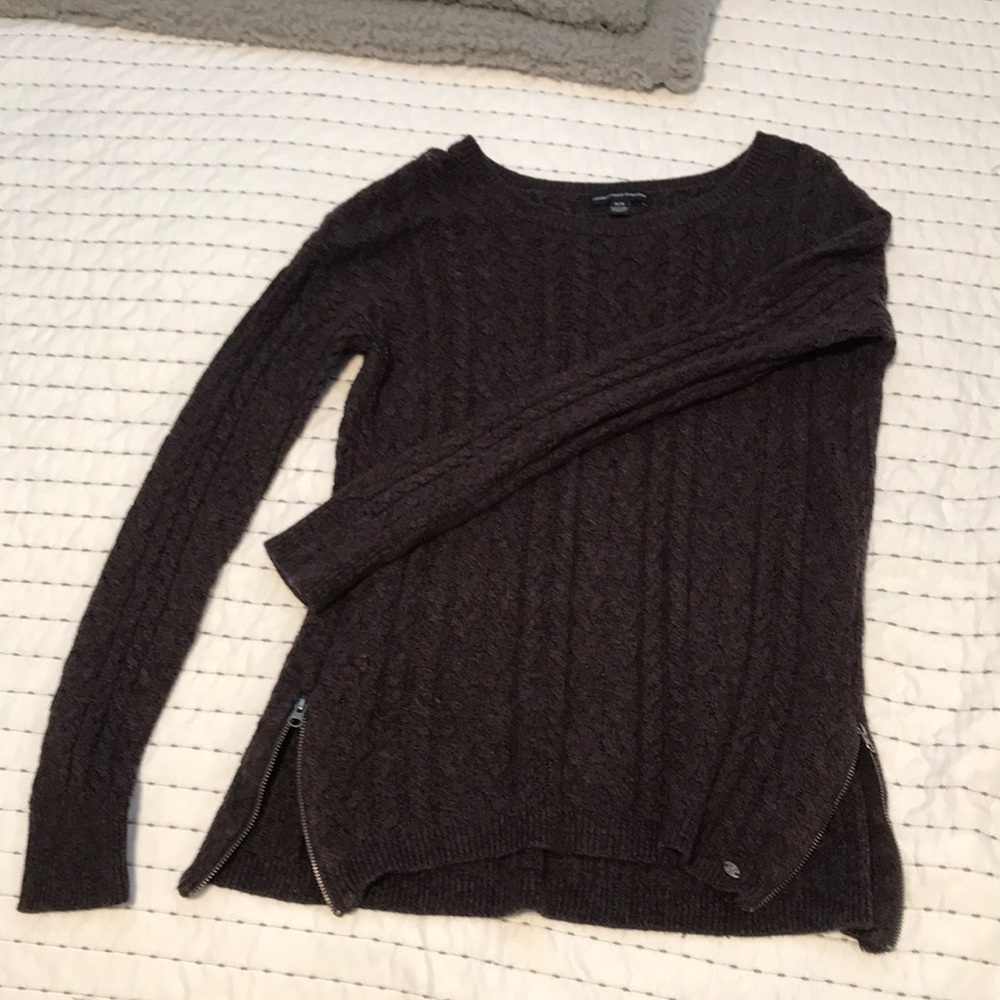 Purple sweater